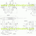 เกียร์ความปลอดภัยลิฟต์ประเภทแบบก้าวหน้า SGR-ud-1